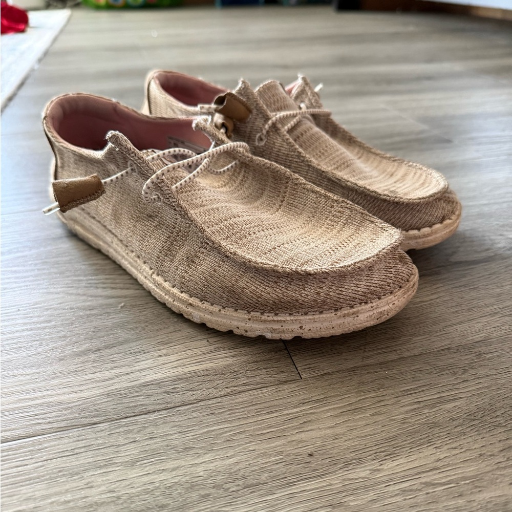 Hey Dude Light Brown Slip-On Loafers